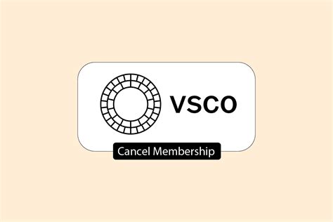 how to cancel vsco membership.